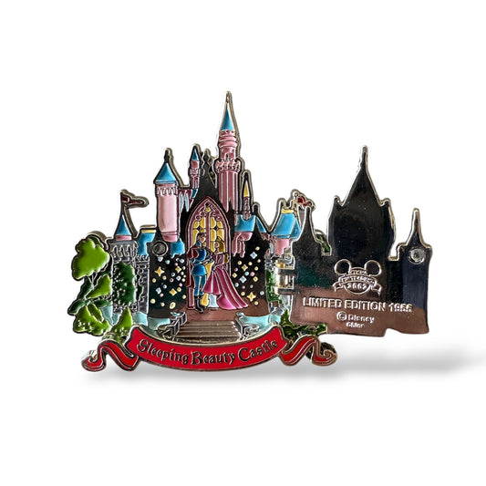 DLR Sleeping Beauty Castle Commemorative 1955 Hinged Pin