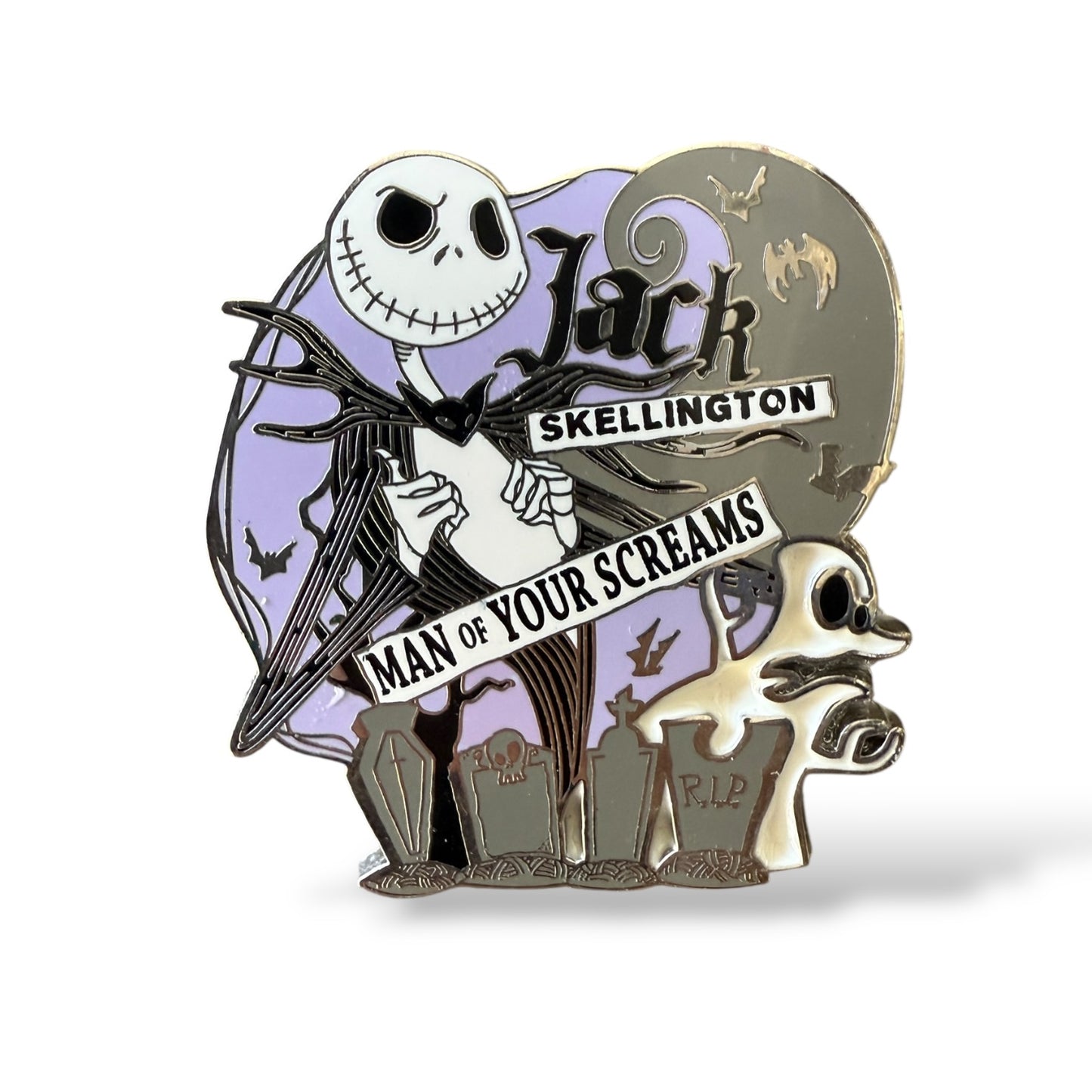 Disney Parks Nightmare Before Christmas Jack Skellington Man of Your Screams Pin