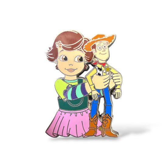 Disney Parks Toy Story Bonnie Holding Woody Pin
