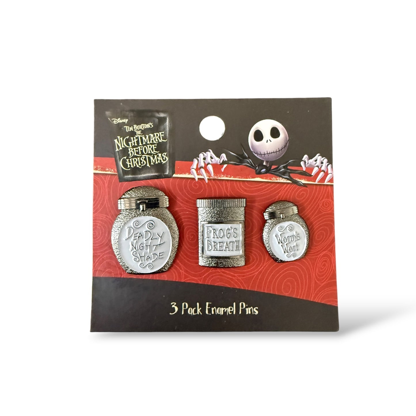 Loungefly Nightmare Before Christmas Jars Pin Set
