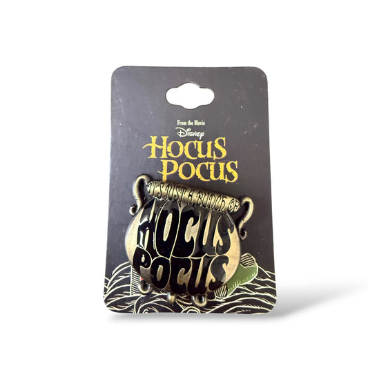 Disney Store Bronze Cauldron It’s Just a Bunch of Hocus Pocus Pin