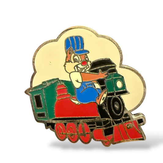 Disney Parks Pin With Purchase Collection Locomotive Dale Train Engineer Pin