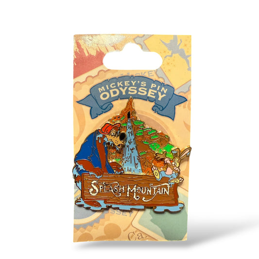DLR Mickey's Pin Odyssey Splash Mountain Brer Bear and Brer Rabbit Pin