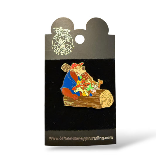 WDW Four Parks One World Mystery Splash Mountain Pin