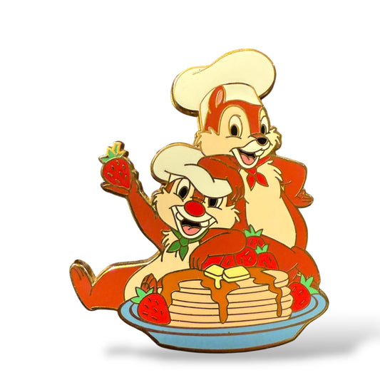 DLR Dining With Character Annual Passholder Chip n' Dale Pancakes Pin