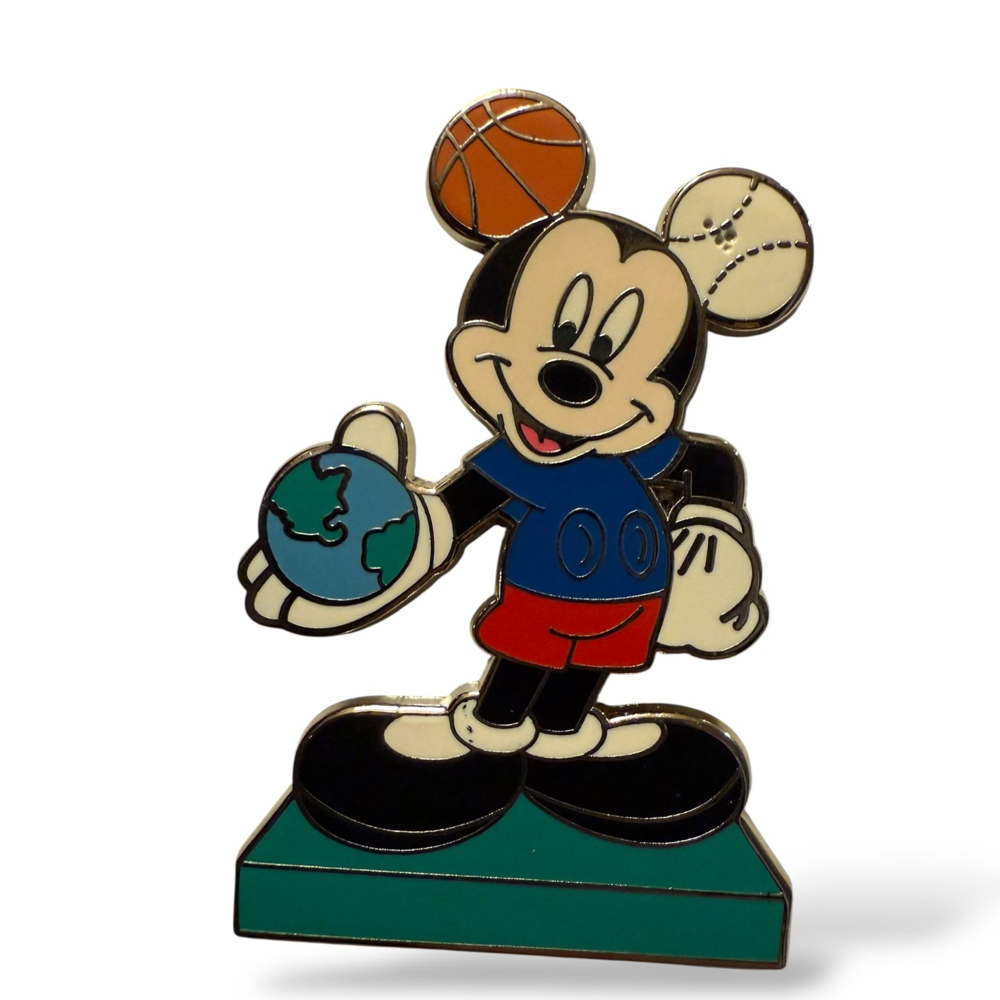 DEC InspEARations Mickey Statue Mystery ESPN 25th Anniversary Pin