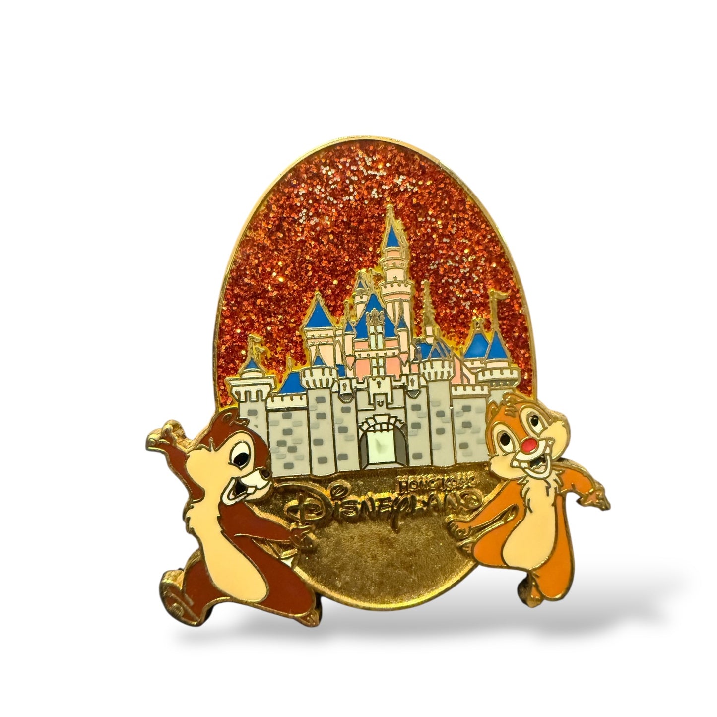 HKDL Character and Castle Mystery Chip n' Dale Pin