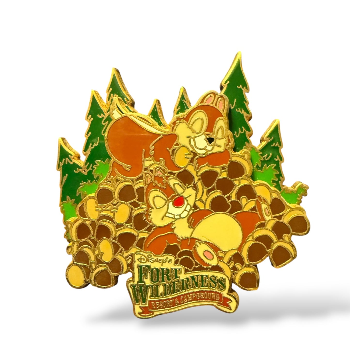WDW Fort Wilderness Resort and Campground Chip n' Dale Pin