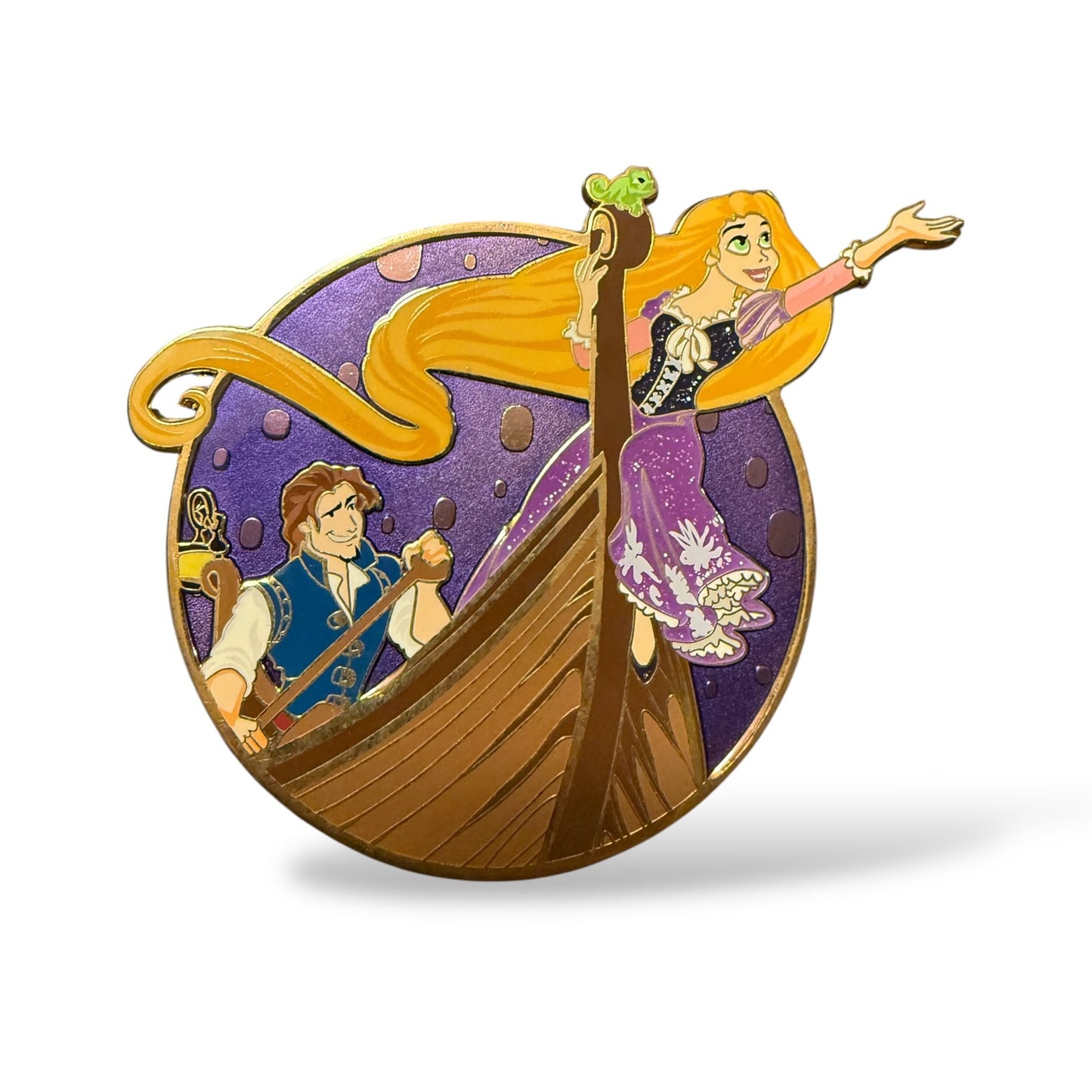 Acme Hotart Golden Magic All Stars Tangled Gondola Pin