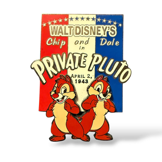 DLR Chip n' Dale Private Pluto Pin