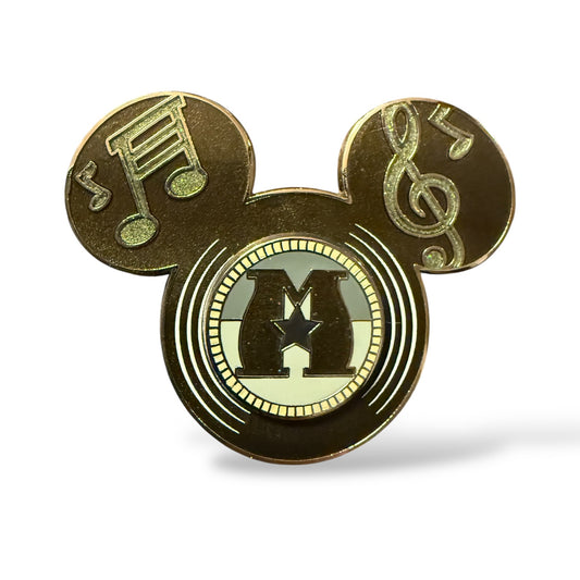 DLR Mickey's Pin Festival of Dreams Music Collection Mickey Icon Pin