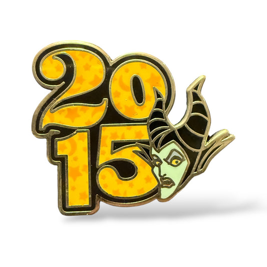 Disney Parks 2015 Dated Booster Maleficent Pin