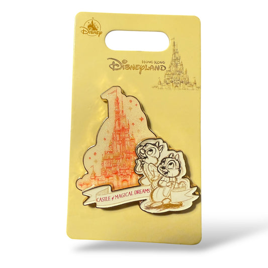 HKDL Castle of Magical Dreams Chip n' Dale Pin