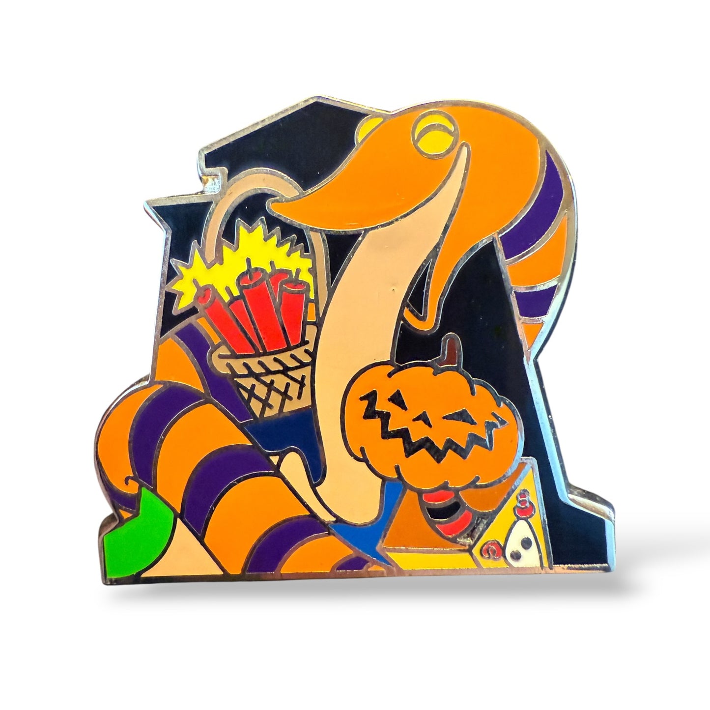 DLR Haunted Mansion Holiday Mystery Giant Snake Pin