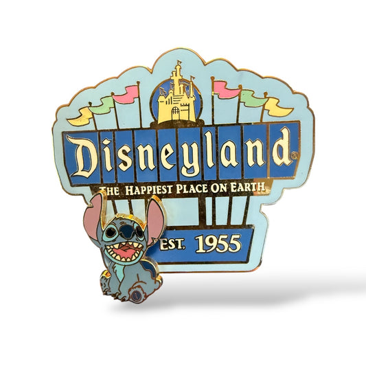 DLR Disneyland Marquee Stitch Pin