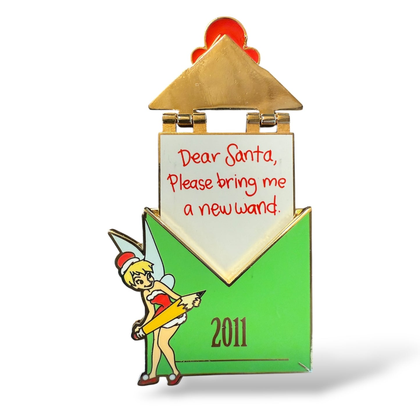 WDW Dear Santa Tinker Bell Pin