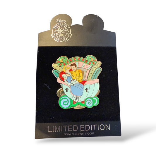 Disney Shopping World of Disney Carousel Cinderella and Prince Charming Pin