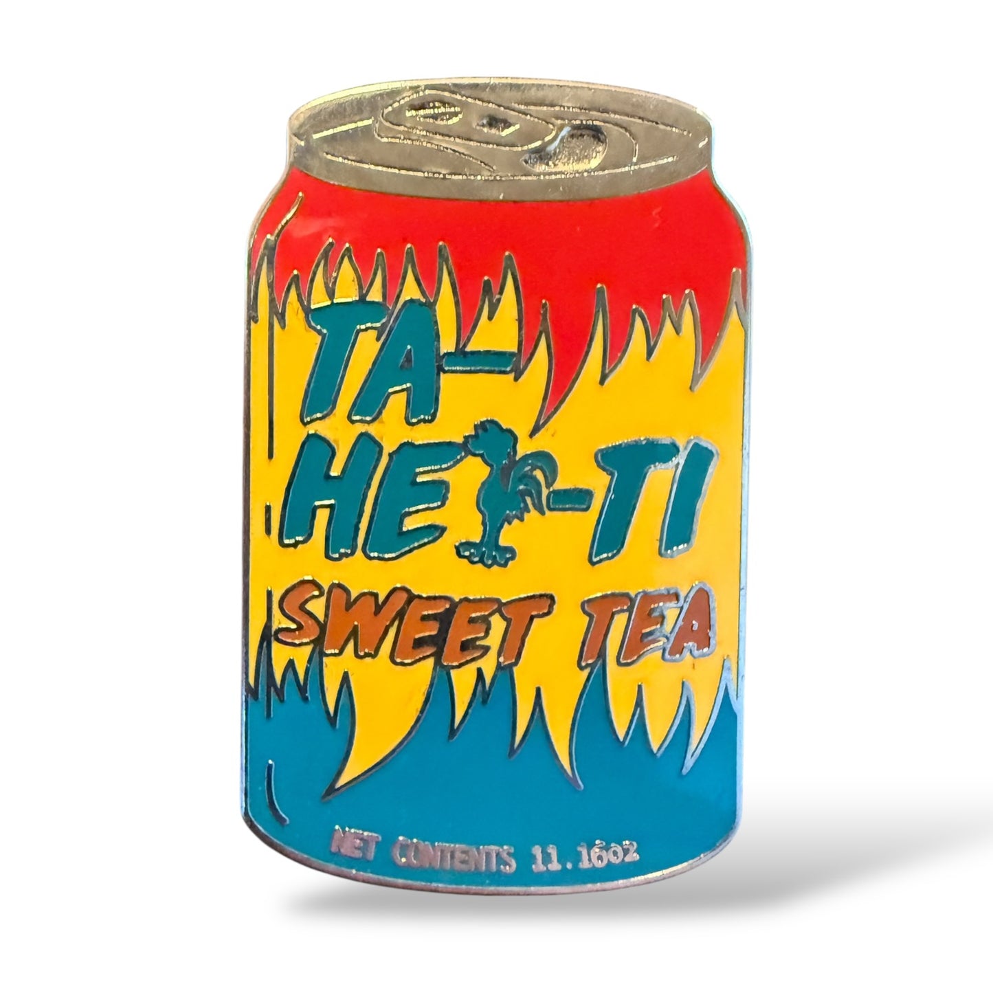 Disney Parks Delicious Drinks Mystery Hei Hei's Ta-He-Ti Sweet Tea Pin