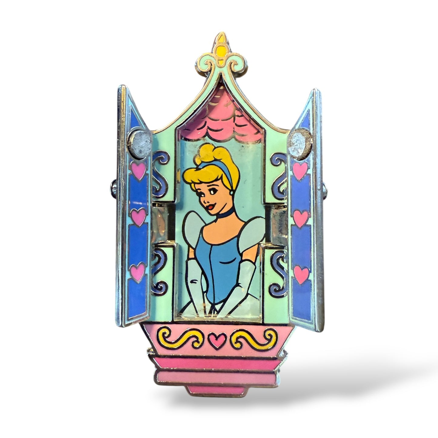 Disney Parks Princess Hinged Windows Cinderella Pin