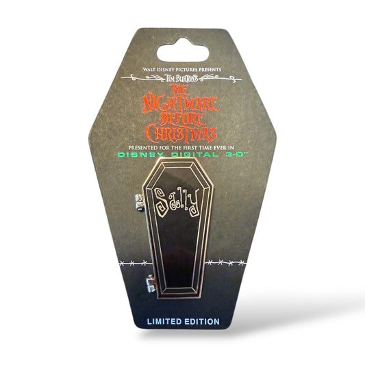 DSSH Nightmare Before Christmas Sally Coffin Pin