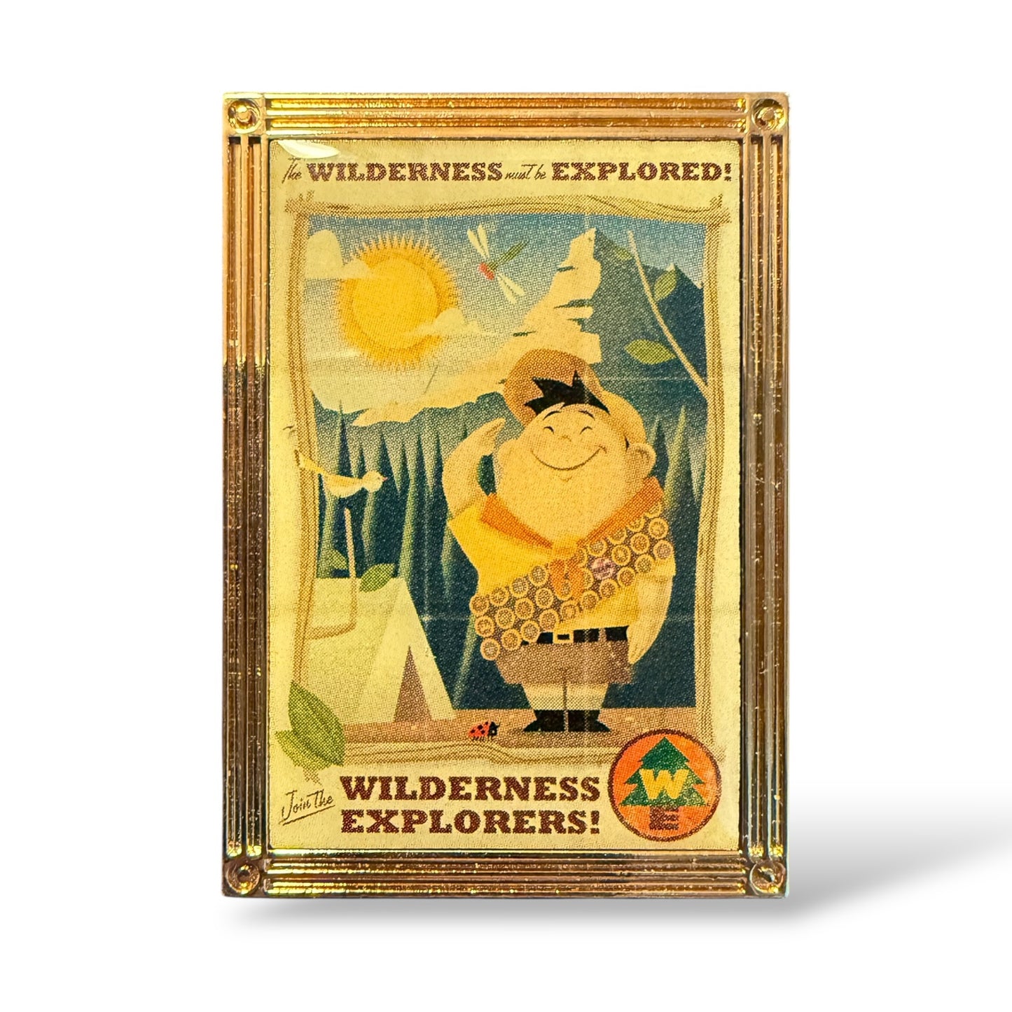 Disney Store Pixar's Up 10th Anniversary Wilderness Explorers Russell Pin