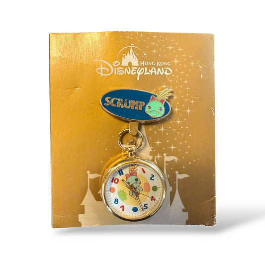 HKDL Pin Trader Clock Scrump Pin