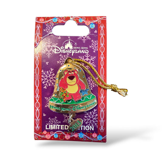 HKDL Christmas 2013 Bell Lots-o'-Huggin' Bear Pin