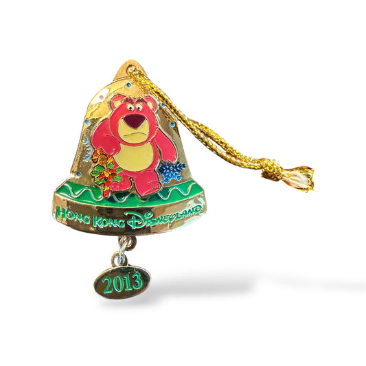 HKDL Christmas 2013 Bell Lots-o'-Huggin' Bear Pin