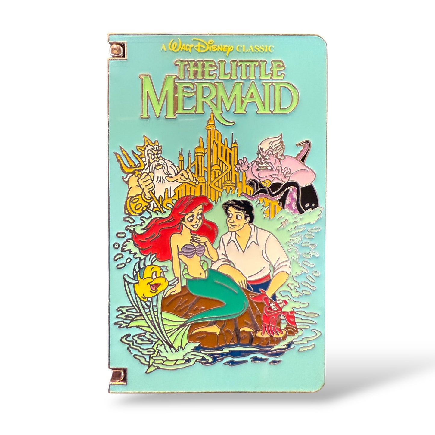 DLR VCR Tape The Little Mermaid Pin