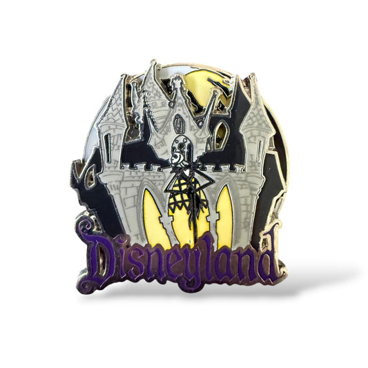 DLR The Nightmare Before Christmas In Disneyland Event Jack Castle Spinner Pin