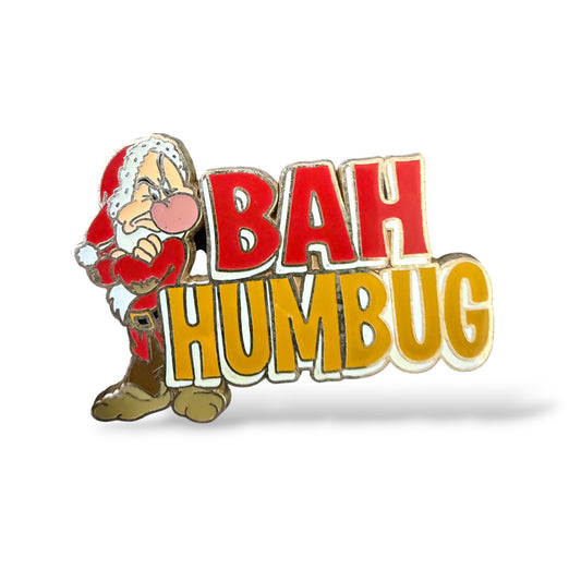 Disney Parks Grumpy Bah Humbug Pin