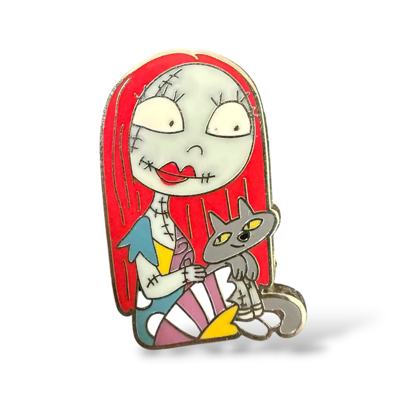 Disney Parks Nightmare Before Christmas Sally With Cat Pin