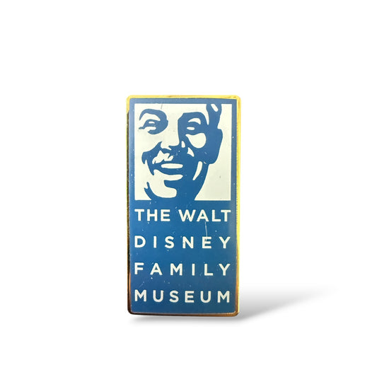 Walt Disney Family Museum Blue Logo Pin