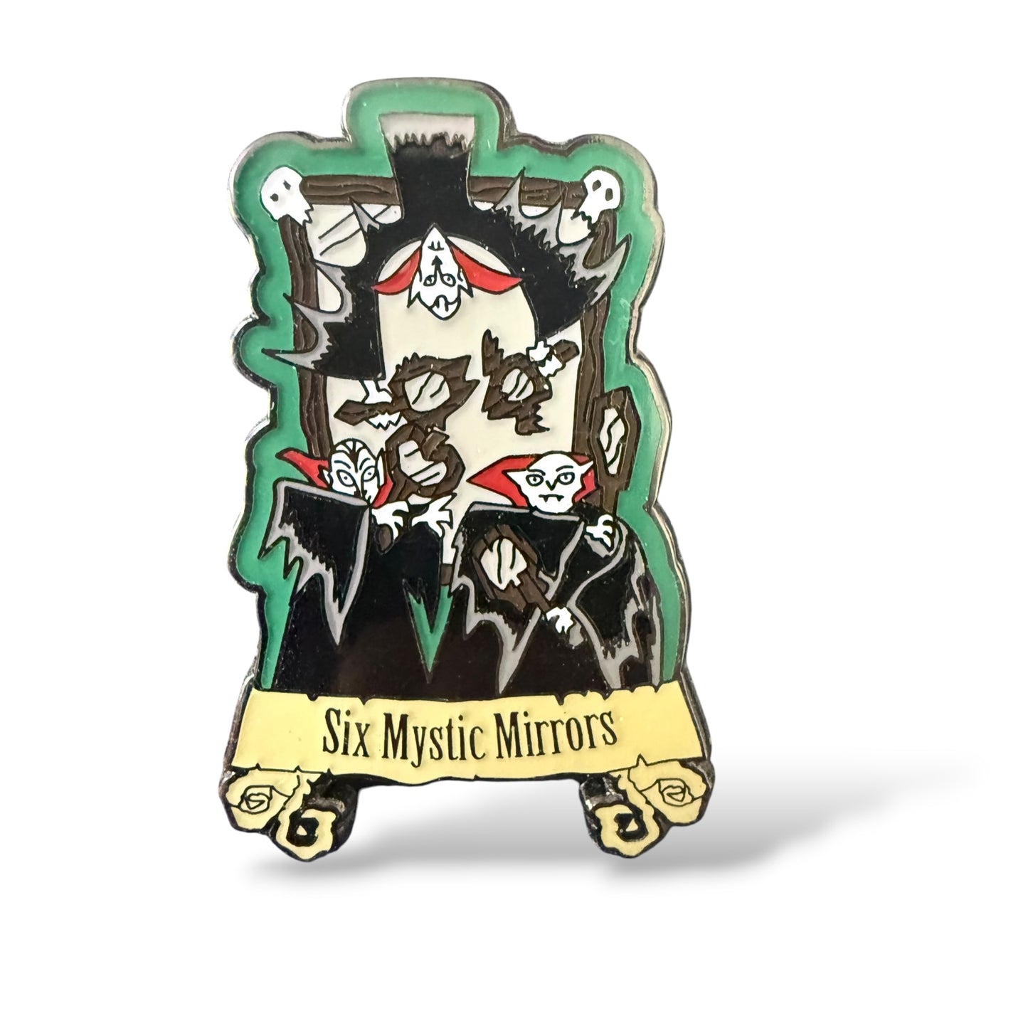 DLR Haunted Mansion Holiday 2018 Tarot Card Mystery Vampires Pin