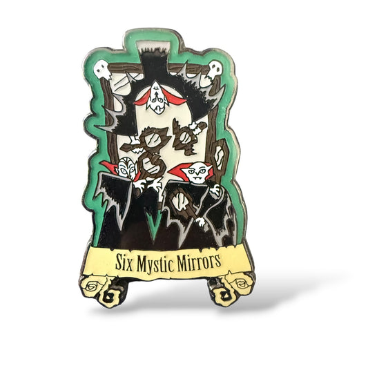 DLR Haunted Mansion Holiday 2018 Tarot Card Mystery Vampires Pin