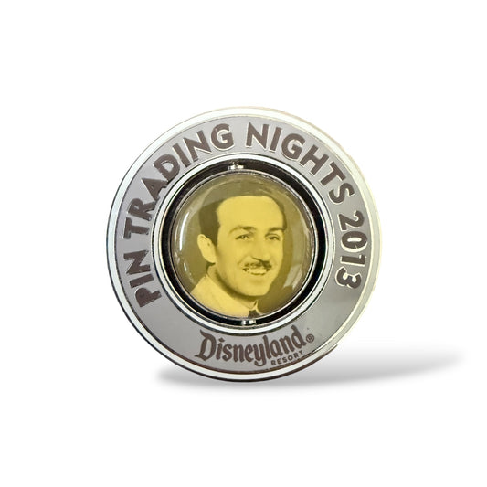 DLR Pin Trading Nights 2013 Walt Disney Spinner Pin