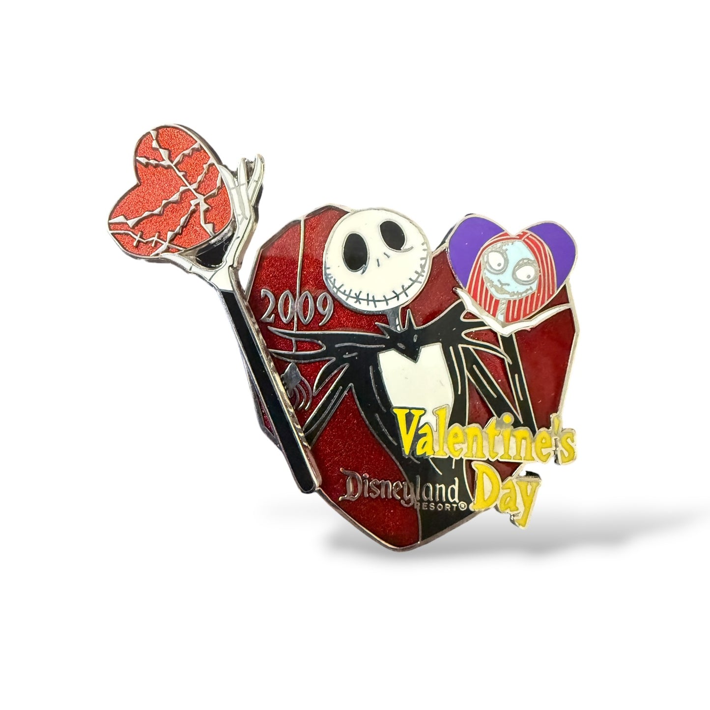 DLR Valentine's Day 2009 Jack Skellington Pin