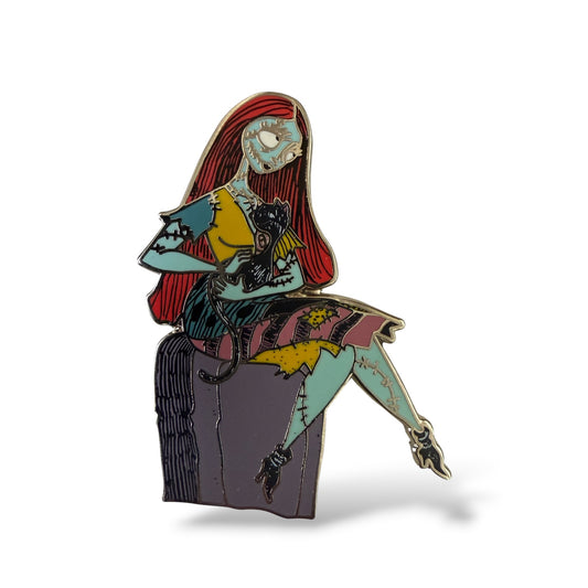Disney Parks Nightmare Before Christmas Sally Sitting on Tombstone Pin