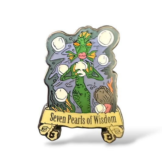 DLR Haunted Mansion Holiday 2018 Tarot Card Mystery Lake Monster Undersea Gal Pin