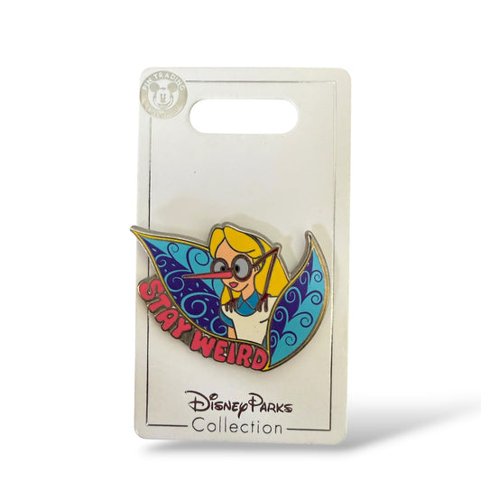 Disney Parks Stay Weird Alice in Wonderland Pin