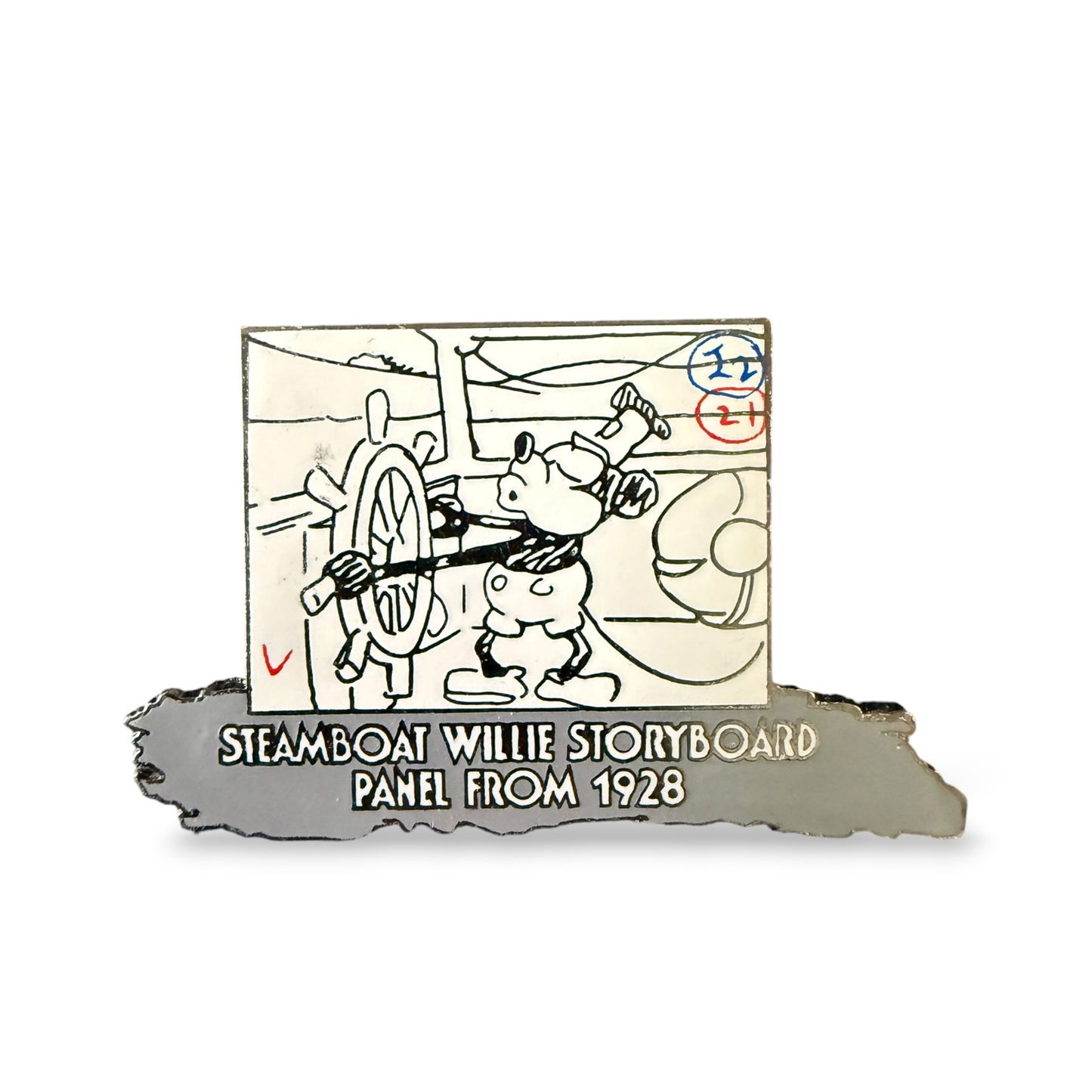 WDW 100 Years of Magic Steamboat Willie Storyboard Panel from 1928 Pin