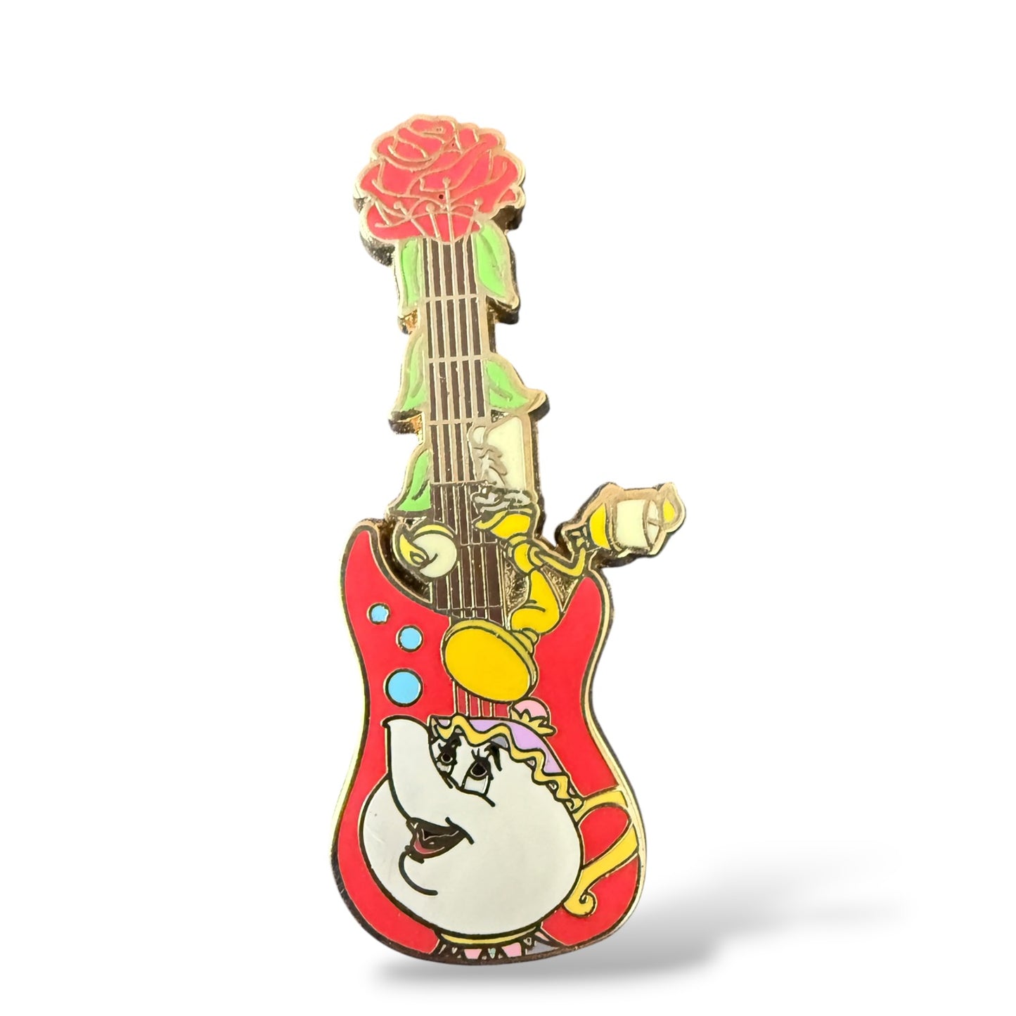 Disney Parks Character Guitars Mystery Mrs. Potts Pin