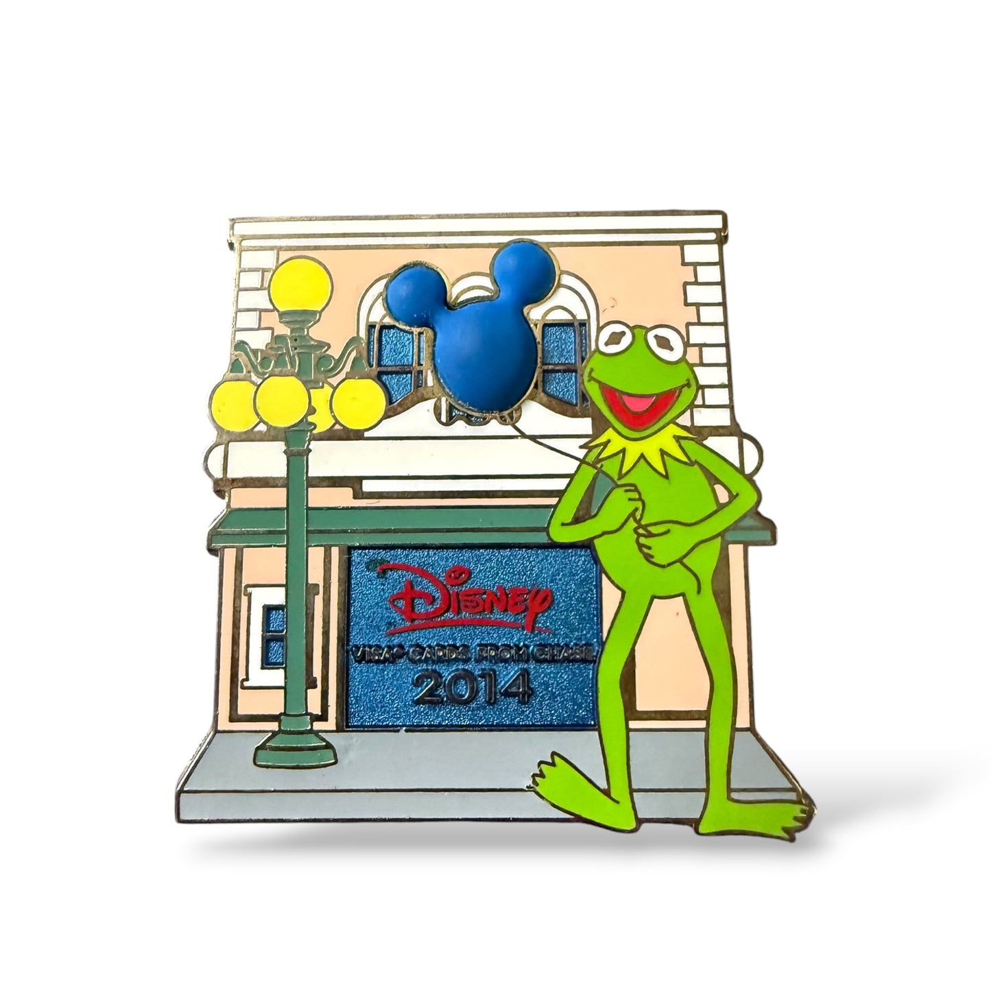 Disney Chase Visa Cardmember 2014 Kermit The Frog Pin
