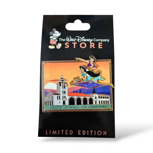 DEC Grand Central Air Terminal Aladdin and Jasmine Pin