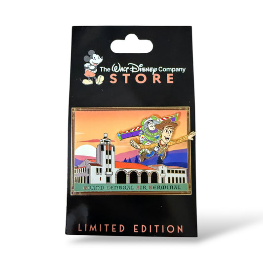 DEC Grand Central Air Terminal Buzz and Woody Pin