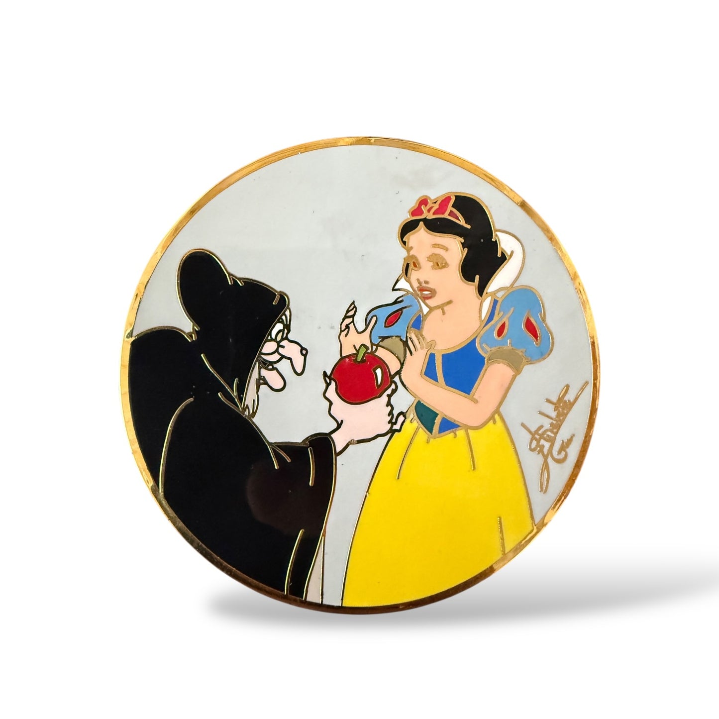 Disney Shopping Gomes Snow White and Old Hag Pin
