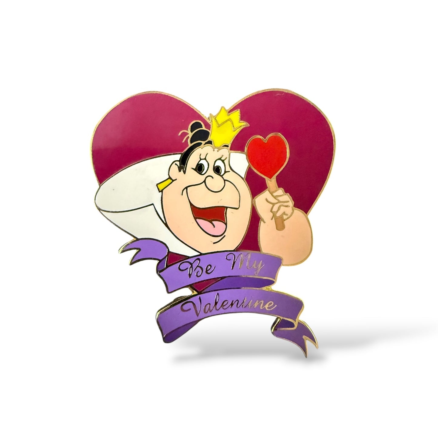 Disney Auctions Villains Be My Valentine Queen of Hearts Pin