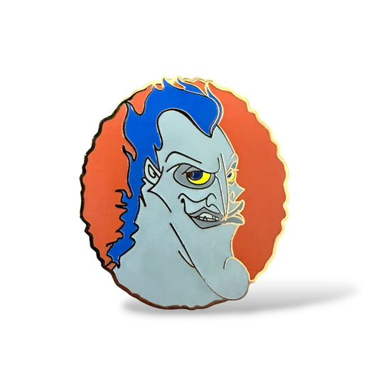 WDW PT52 Character Faces Hades Pin