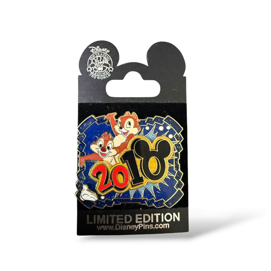 WDW White Glove Dated 2010 Chip n' Dale Pin