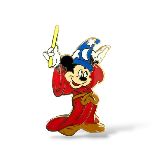 WDW Sorcerer Mickey White Stars on Hat Pin